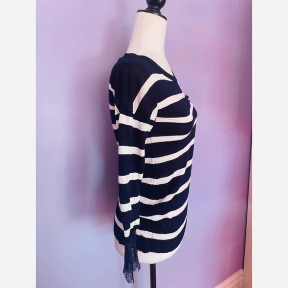 Anthropologie Intimissimi nautical striped sweater - Picture 4 of 5